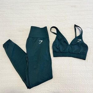 Gymshark Dark Green Leggings